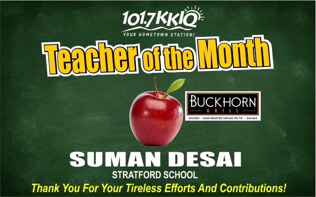 Teacher of the Month