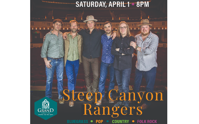 Enter to Win a Pair of Tickets to Steep Canyon Rangers at The Grand this Friday