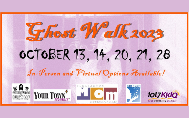 <h1 class="tribe-events-single-event-title">Pleasanton: Museum on Main Ghost Walk</h1>
