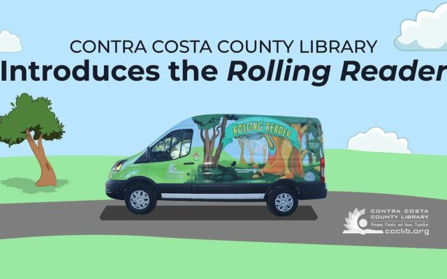 The Contra Costa Library “Rolling Reader”!