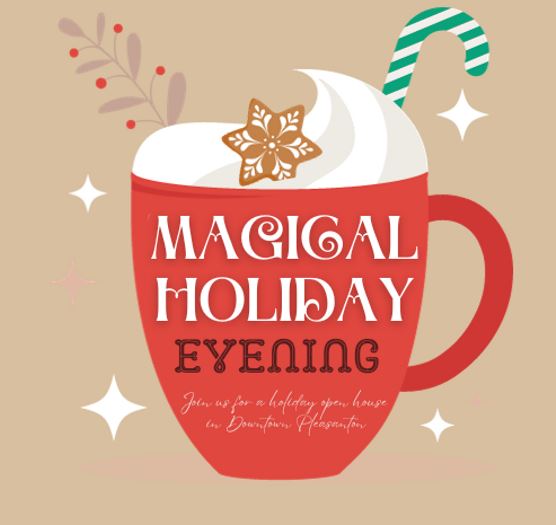 <h1 class="tribe-events-single-event-title">Pleasanton: Magical Holiday Evening</h1>