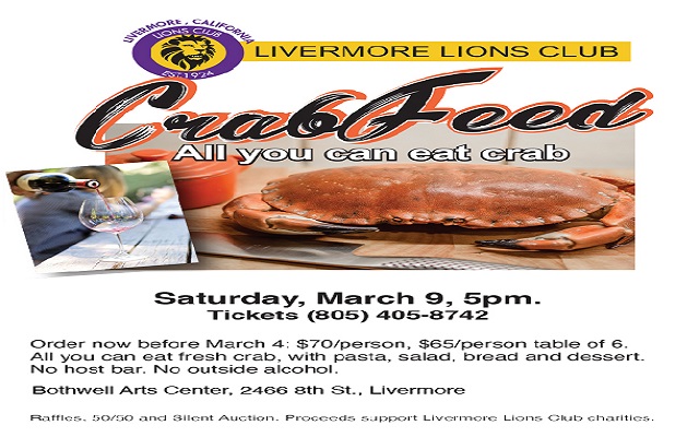 Livermore Lions Crab Feed!